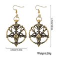 thumbnail image 2 of Unique Skull Sheep Head Earrings Charming Personalized Ears Accessories for Dating----Bronze--Product code 66938 Bronze, 2 of 4