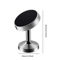 thumbnail image 5 of Soporte magnético para teléfono de coche 360 ​​giratorio para iPhone 14 13 12 Pro Max (plata) Tmvgtek Para estrenar, 5 of 5