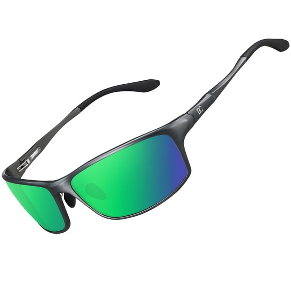 Gafas de Sol Polarizadas BIRCEN con Protección UV400 y Montura de Al-Mg