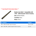 thumbnail image 2 of Rocker Arm Shaft - Compatible with 1990 - 2000 Chrysler Town & Country 1991 1992 1993 1994 1995 1996 1997 1998 1999, 2 of 2
