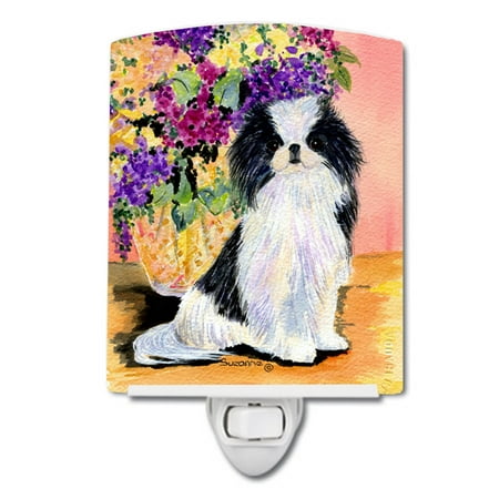 

Caroline s Treasures SS8299CNL Japanese Chin Ceramic Night Light 6x4x3 multicolor