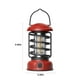 thumbnail image 3 of Farol portátil para acampar - Lámpara de tienda LED recargable por USB, regulable e impermeable, lámpara retro colgante para exteriores, senderismo, emergencias, 3 of 8
