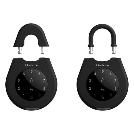 igloohome - Smart Lock Blutooth Keybox  with App/Keypad/Electronic Guest Key Access - Black