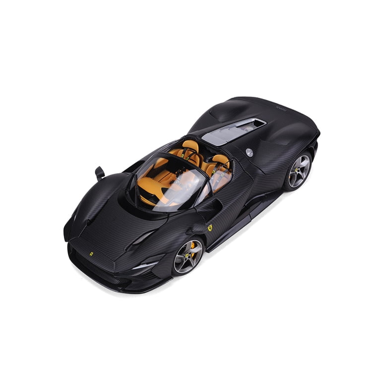 Ferrari Daytona SP3, Carbon Fiber Black - Bburago 18-16921 - 1/18