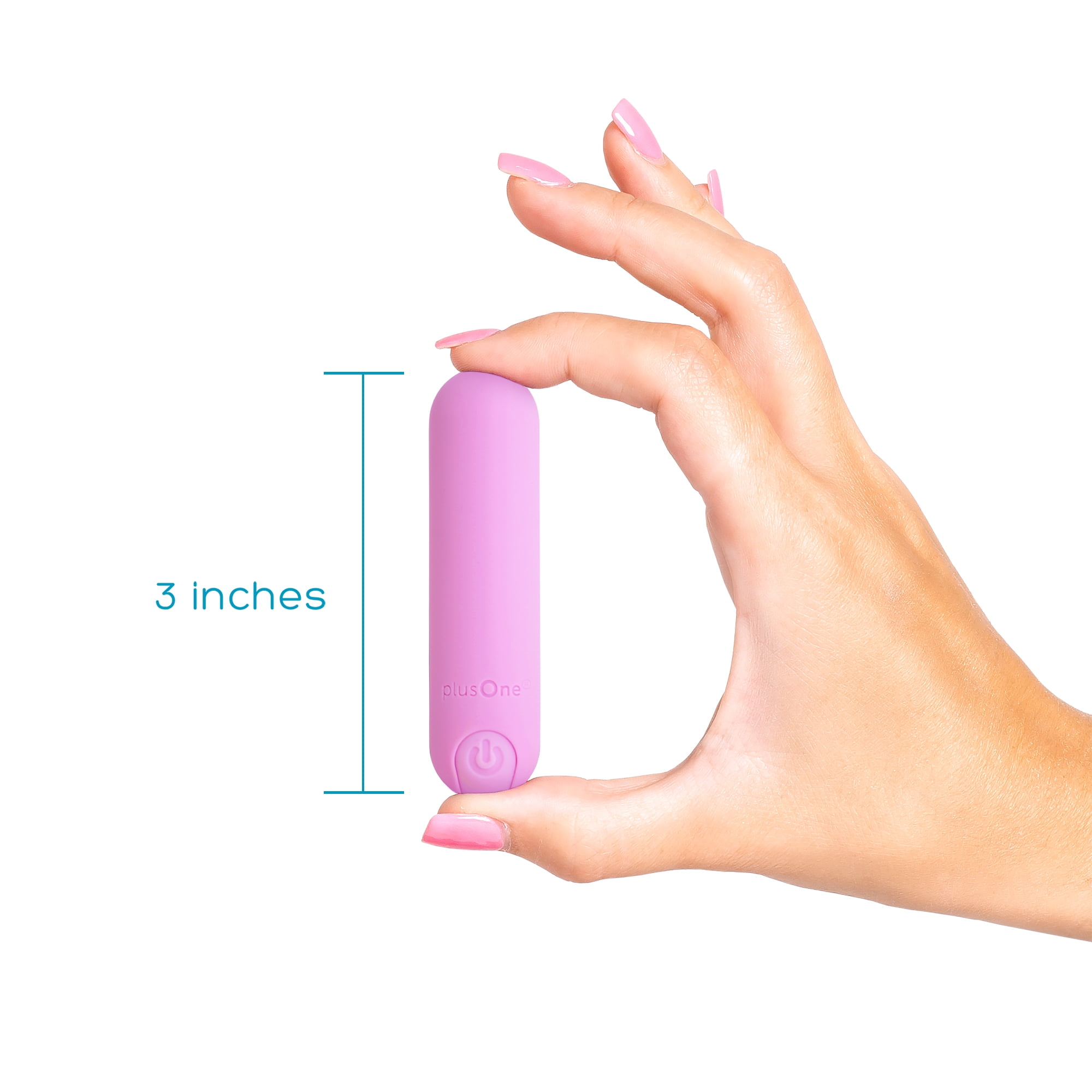 vibrating bullet walmart plusOne Compact Waterproof Rechargeable Vibrating Bullet with Quick Charge  and 10 Settings main image 1