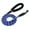 Blue, variant on Vibrant Life 6' Padded Handle Reflective Rope Leash, Pink and White, M/L