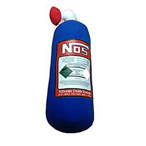 Nos Bottle Pillow Nos Bottle Headrest Nos Bottle Cushion Neck Support Cushion NOS Bottle Shaped Pillow Creative Car Headrest Travel Neck Cushion Decor Super Soft