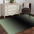 thumbnail image 3 of Sage Green Black Ombre Runner Rug 2.7x5 FT,Non Slip Entryway Carpet,Gradient Contemporary Abstract Art Washable Soft Floor Carpet Entrance Mat Non-Shedding Throw Rug for Hallway Laundry Room Bedside, 3 of 9