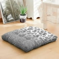 thumbnail image 4 of Abstract Leopard Pillow&nbsp;– 22x22 Inch Large Floor Cushion, Dutch Velvet, Artistic Spots Illustration (Modern Graphic Design for Stylish Homes), 4 of 6
