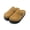 Brown, variant on Kids Suede Clogs for Girls Boys Cork Footbed Sandals Toddler House Slippers Slip On Mules Adjustable Buckle Potato Shoes Classic Casual Slipper
