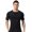 B Black, variant on Men's Workout T-Shirt Short-Sleeved Sportswear Shirts Mens Sports Summer Elastic Undershirt Tees for Workout Running