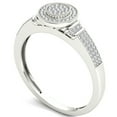 thumbnail image 2 of 1/6 Ct TDW Diamond 10KWhite Gold Halo Engagement Ring, 2 of 5