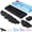 Cloud Wrist Rest - BLack, variant on Qutool Keyboard and Mouse Wrist Rest Pad, Ergonomic Wrist Plam Cushion with Non-Slip Base, Blue