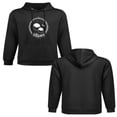 thumbnail image 2 of Sudadera con capucha de planeta cósmico oscuro y misterioso, algodón agradable para la piel, top casual unisex., 2 of 5
