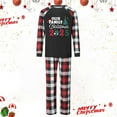 thumbnail image 2 of TrendOFT Family Christmas Pajamas Matching Sets for Men Christmas PJs Long Sleeve Crew Neck Sleepwaear Xmas Holiday Family Loungewear Sets Black, 2 of 5