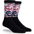 thumbnail image 2 of YOYO Unisex 3-Pack Cleveland Indians Crew Socks, 2 of 8