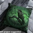 thumbnail image 2 of Castle Fairy Teenagers Animal Crow Fabric by the Yard 1 Yard,Gothic Style Home Decor Fabric by the Yard,Happy Halloween Room Decor Fabric by the Yard,Super Cozy Room Decor, 2 of 6