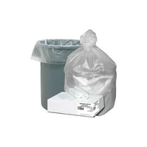 Webster Ultra Plus 40-45 Gallon Trash Bags Clear 436154