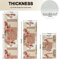 thumbnail image 4 of Pioneer Flower Floral Print Pattern Kitchen Rugs Sets Of 3,Kitchen Runner Rugs Non Skid Washable,Decorative Kitchen Floor Mats for Kitchen,Sink,Laundry,17"x30"+ 17"x47" + 17"x59", 4 of 6