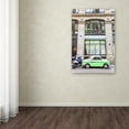 thumbnail image 2 of Trademark Fine Art "Little Green Parisian" Canvas Art by Yale Gurney, 2 of 4