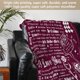 thumbnail image 4 of LHSHID Christmas Gifts for Mom Blankets Gift Blanket Flannel Soft and Comfortable Anti static Bed Sofa Blanket 50x60in, 4 of 6