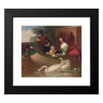 thumbnail image 2 of Frederick Goodall 23x20 Black Modern Framed Museum Art Print Titled - Queen Henrietta Maria and Her Children (1852), 2 of 5