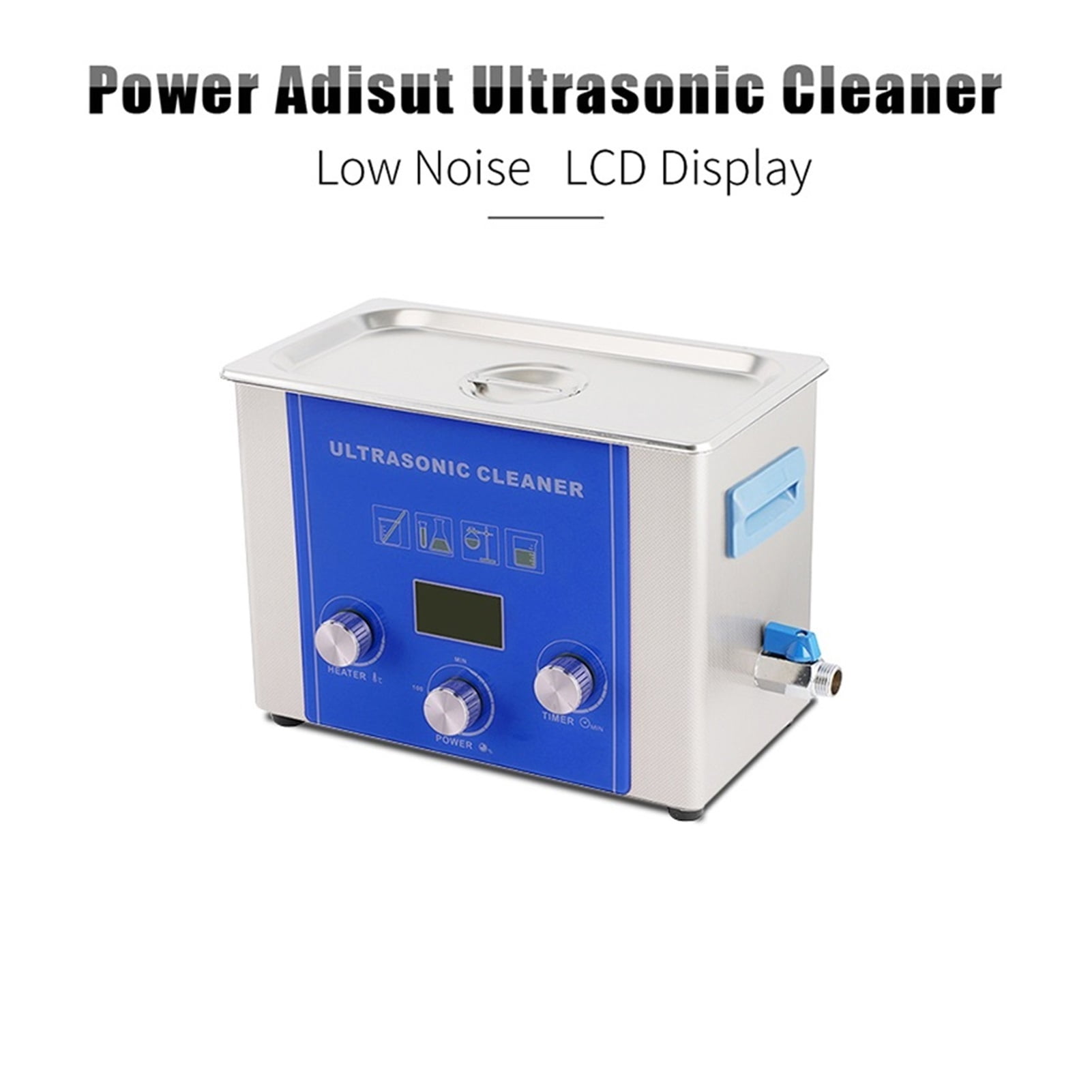 180W Lab Ultrasonic Cleaner 6L PCB Hardware Ultrasound Bath Screw Nail Oil Rust Remove Spark Ultrason Clean Washer Device ,Strong Cleaning