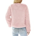 thumbnail image 2 of GXFC Women Winter Outerwear Trendy Long Sleeve Faux Fur Cropped Jacket Fall Warm Coats, 2 of 3