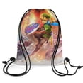 thumbnail image 2 of The Legend of Zelda Drawstring Bag Gym Bag Water Resistant Sackpack Sports Beach Backpack for Men Women, 2 of 7