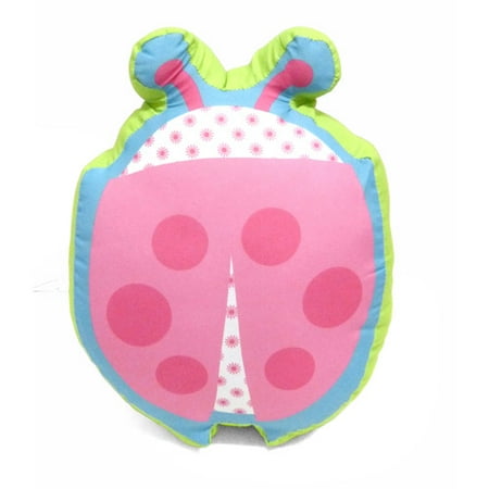 Mainstays Kids' Decorative Pillow, Ladybug