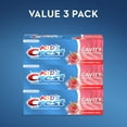 thumbnail image 5 of Crest Kid's Cavity Protection Fluoride Toothpaste, Strawberry Rush, 3 Count Tube, 5 of 7