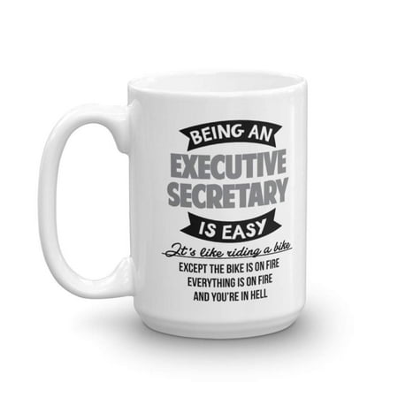 Best Funny Executive Secretary Bikers Coffee & Tea Gift Mug