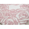 thumbnail image 6 of Elizabeth Sutton VE30C Spring Beauty Floral Transitional White Area Rug, 2'0" x 4'0", 6 of 6