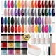 thumbnail image 1 of Set de polvos para uñas AZUREBEAUTY para todas las estaciones, 42 unidades con bandeja, 1 of 8