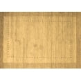 thumbnail image 1 of Ahgly Company Indoor Rectangle Abstract Brown Contemporary Area Rugs, 2' x 3', 1 of 4