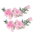 thumbnail image 4 of Clothing Accessories, Flower Cotton Embroidered Patch Environmental Protection  For Backpacks For Vests Hats Rose Red, 4 of 8