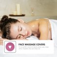 thumbnail image 3 of MasteelfCA 100pcs Disposable Massage Bed Hole Covers Non-woven Safe Headrest Pads, 3 of 7