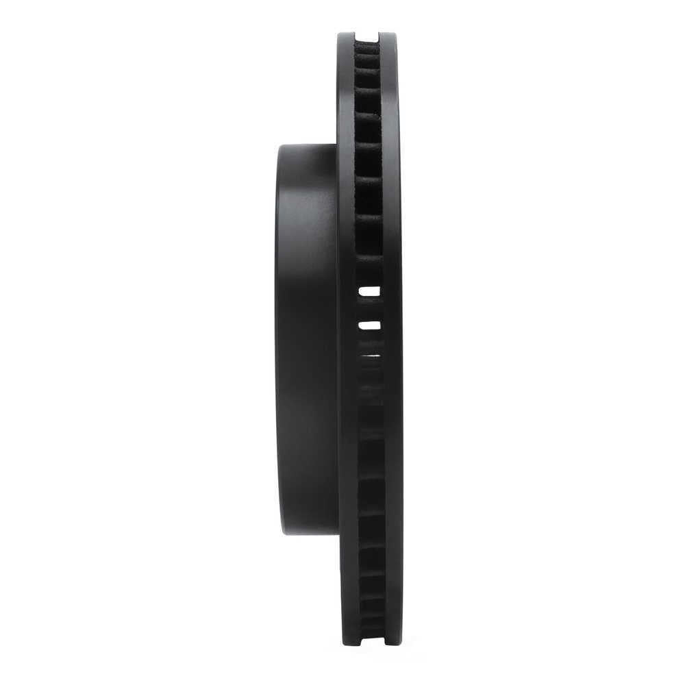 Dynamic Friction Company 633-76163R DFC Brake Rotor - Drilled And Slotted - Black