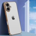 thumbnail image 1 of SULADA For iPhone 16 Case Electroplated AG Matte Anti-Fingerprint TPU Phone Cover - Black, 1 of 5