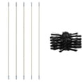 thumbnail image 3 of Kit de Brosse de Nettoyage pour Évent de Cheminée et Sécheuse – Tiges Pliables avec Poils en Nylon – Réduit les Risques d'Incendie, Améliore la Circulation de l'Air, 3 of 8