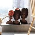 thumbnail image 6 of LALILO Throw Pillow Covers Two African American Pretty Girls With Lips Cushion Cover 18" x 18", 2 Pack, 6 of 6