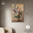 thumbnail image 5 of Wildflower Vase Canvas Floral Vase Wall Art by Art Remedy, Gold Frame, 30" x 45", 5 of 7