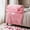 Pink#3, variant on Soft Fleece Air Conditioning Blanket | Cooling Toweling Nap Blanket for Hot Sleepers | 47x39 Inch Polyester Blanket | Pink, Brown, Gray, Yellow Options