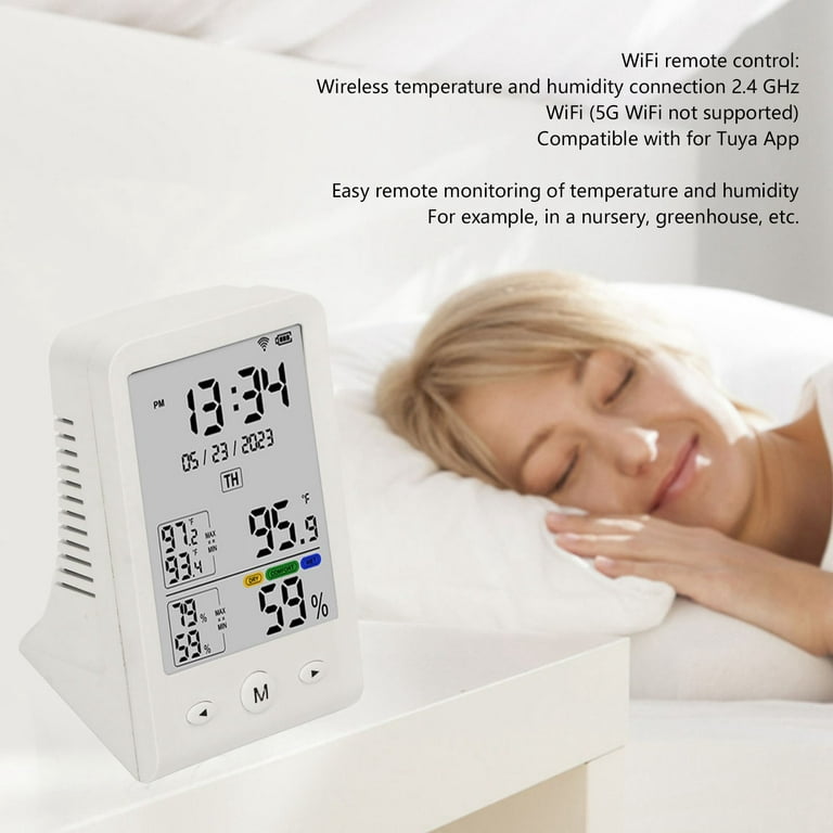 Thermometer Hygrometer, Quick Response WIFI Temperature Humidity