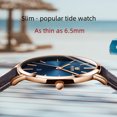 thumbnail image 1 of Relojes para hombre, relojes de cuarzo, relojes de marca de nicho minimalistas, relojes con movimiento de cuarzo, 1 of 4