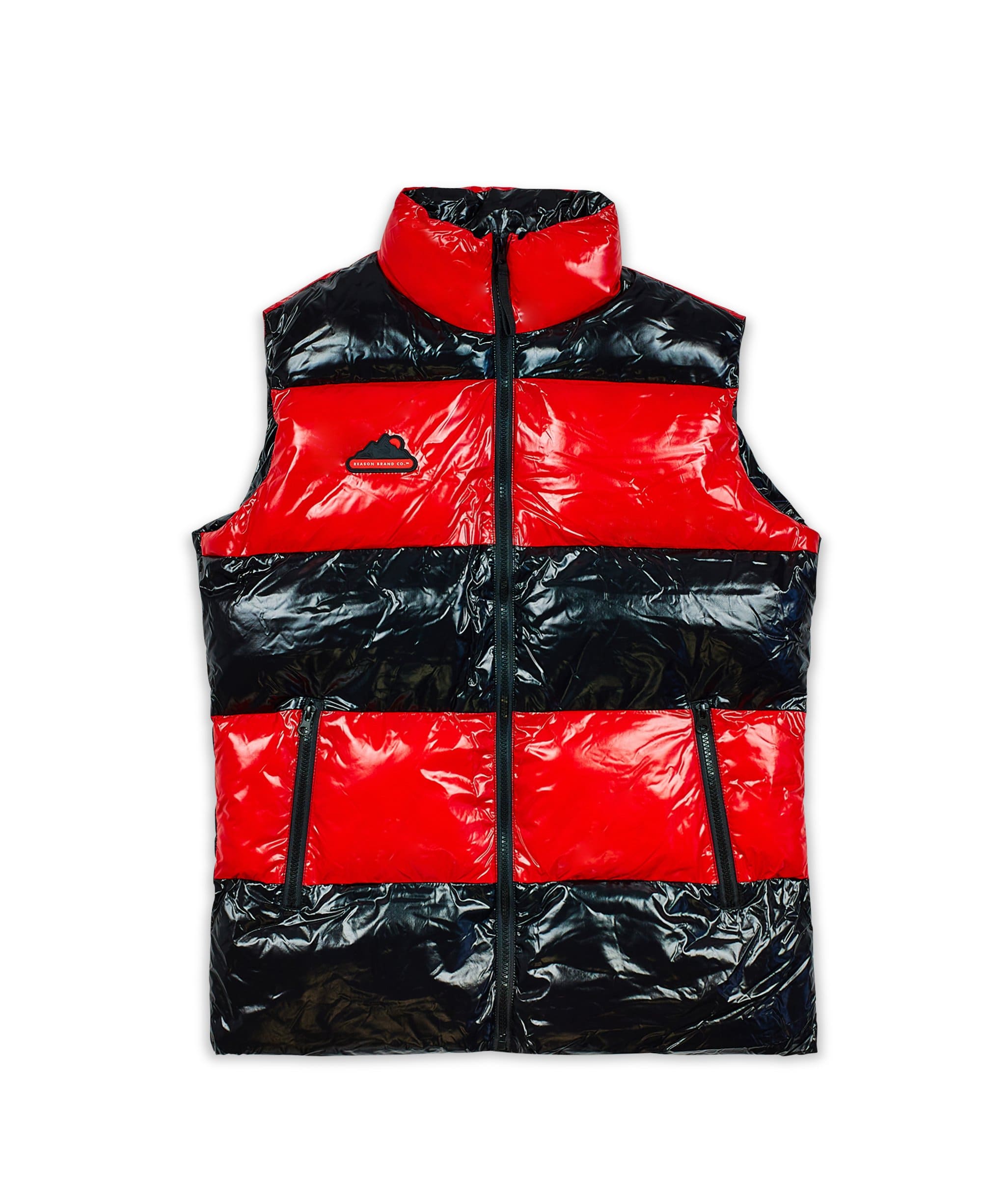 Glossy puffer vest Clearance