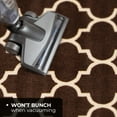 thumbnail image 5 of Skid-Resistant Carpet Runner – Moroccan Trellis Lattice – Coffee Brown & Vanilla Cream – 6 Ft. X 26 In., 5 of 6
