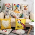 thumbnail image 3 of AUQ Pillow Covers Breathable Throw Decorative Pillow Covers Long-Lasting Cushion Case Style 6, 3 of 4