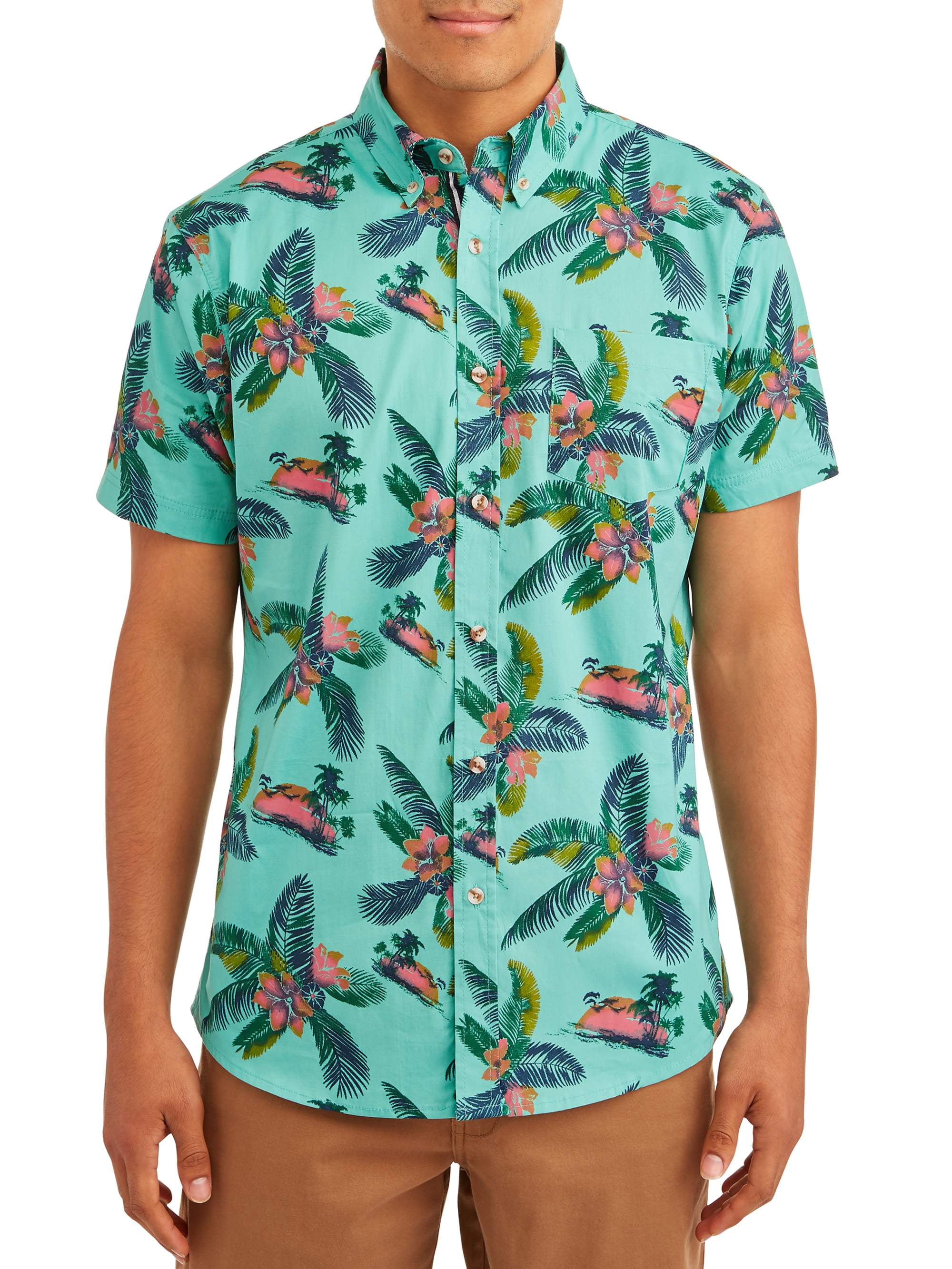 stretch button down