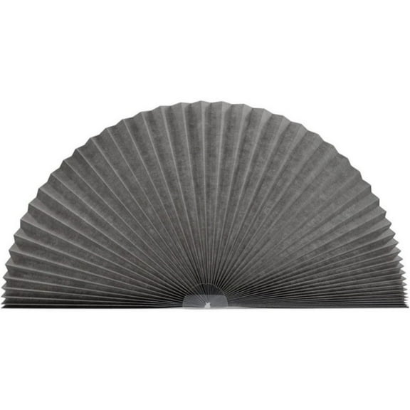 Arch Window Shades No Tools Light Filtering Fabric Shade Stick on Half Circle Round Pleated Blinds Arched Window Covering for Bedroom Kitchen Bathroom
